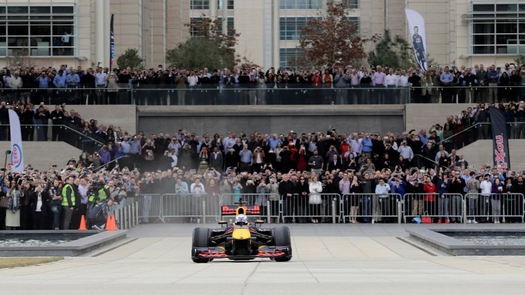 F1 Forma-1 Red Bull ExxonMobil Houston Daniel Ricciardo
