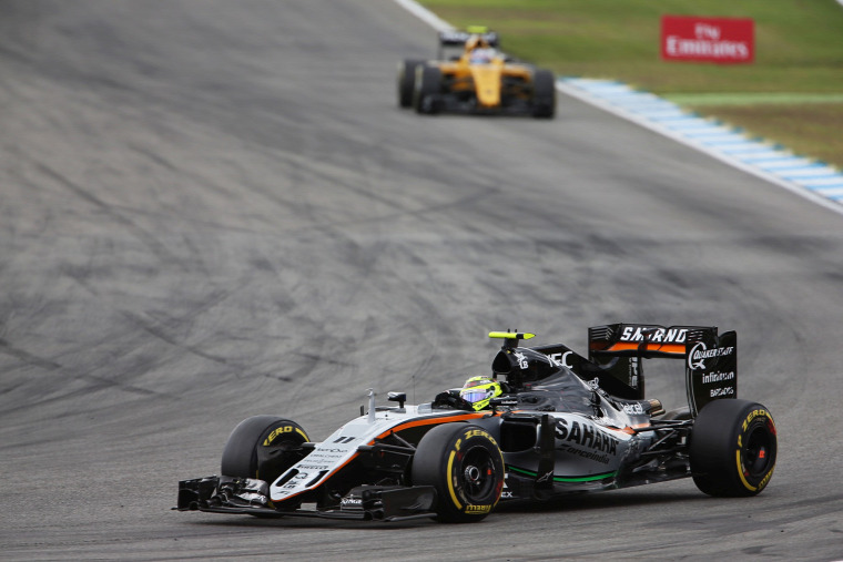 F1 Forma-1 Sergio Perez Force India Renault
