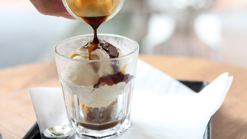 kávés kevert italok affogato damniczki budapest