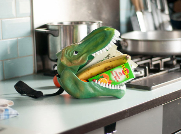 hétvégi dizájn ételdoboz dino T-Rex