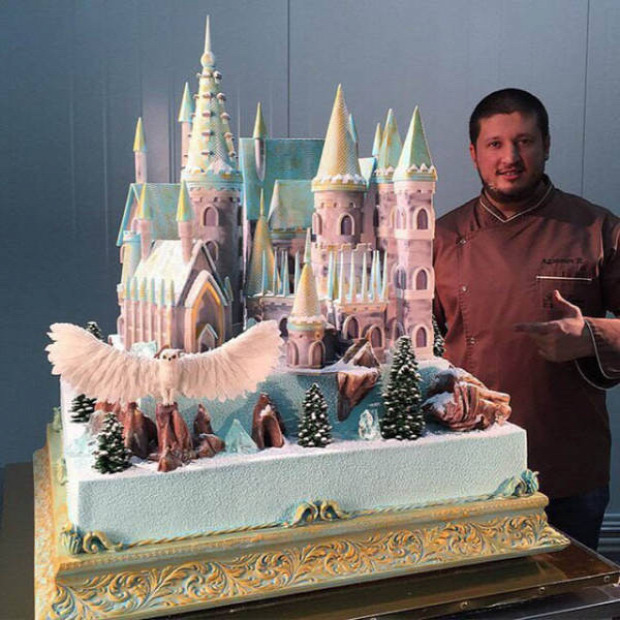 Hétvégi dizájn torta kastély Disney