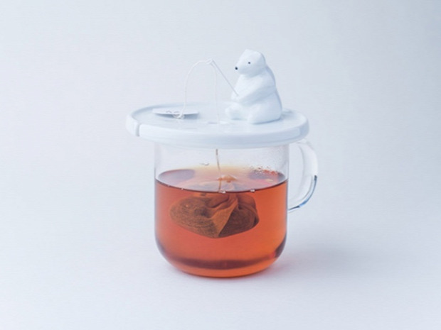 hétvégi dizájn tea filtertartó