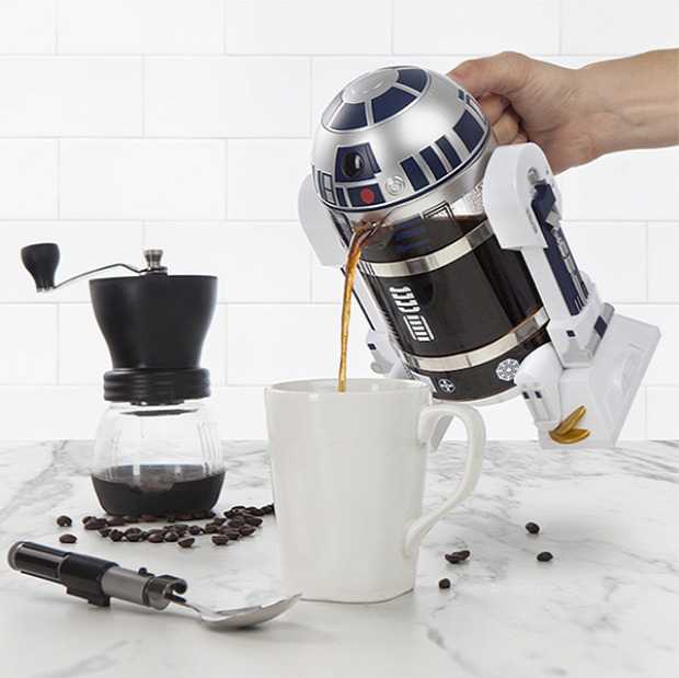 Hétvégi dizájn R2-D2 Star Wars SW kávéfőző
