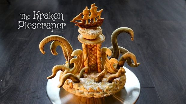 videó sütemény szörny Kraken