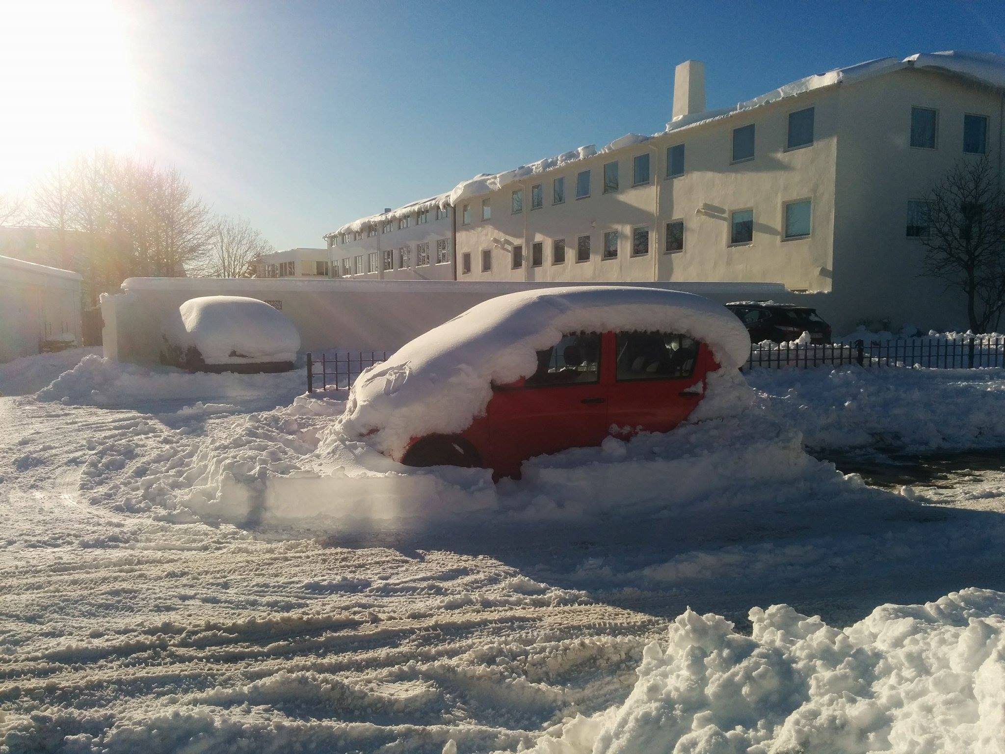 Izland időjárás ciklon hó tél