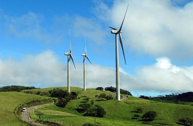 Costa Rica 100%-ban megújuló energiaforrásokat használ
