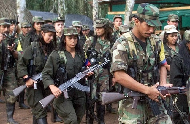 Kolumbia FARC gerilla