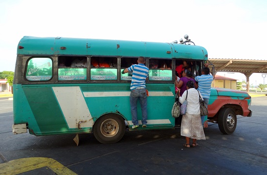 Indul a busz Maracaibóba