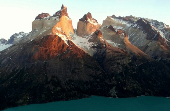Egy ismertebb fotó: Cuernos del Paine