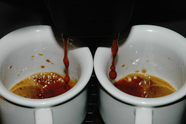 kávé espresso nutella mogyoró
