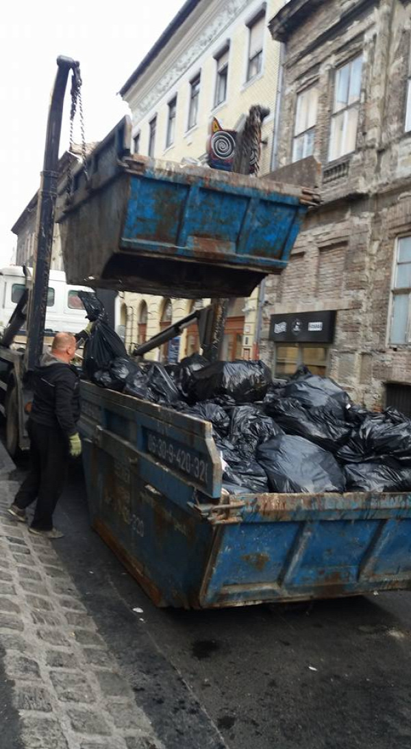 bulinegyed Instant Fogasház hulladék Belső-Erzsébetváros