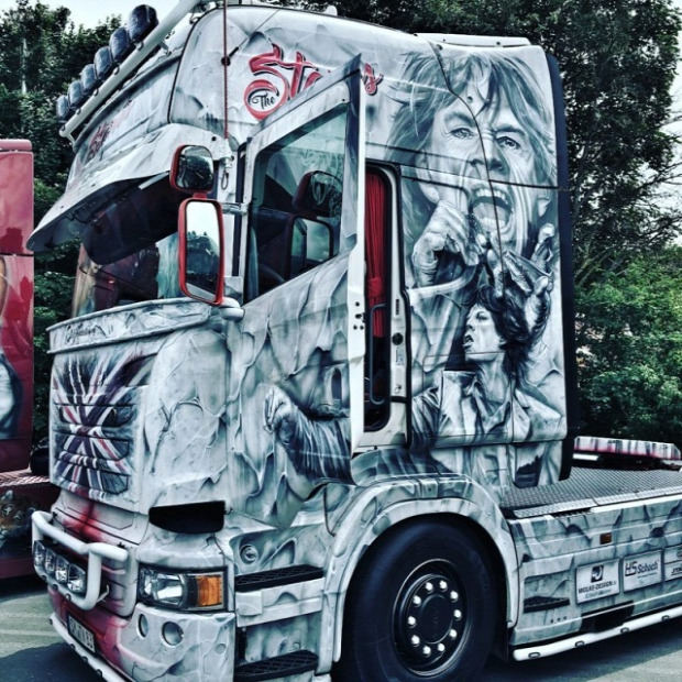 kamion festés A világ érdekes