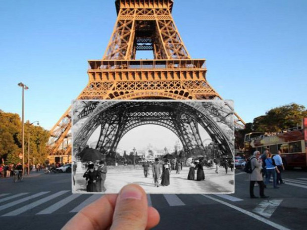 A világ érdekes Párizs régen most