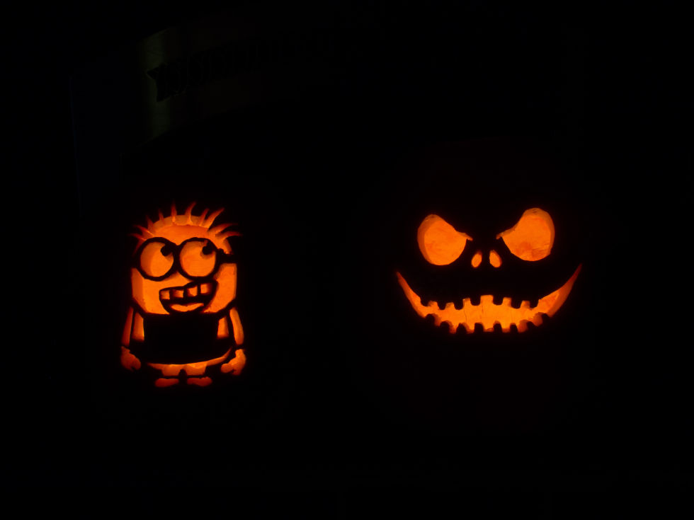 halloween tökfaragás töklámpás