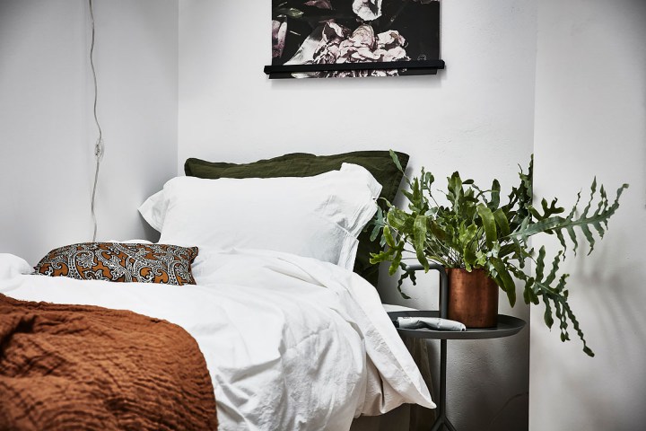kis lakás skandináv stílus nagyvilág lakberendezés inspiráció penthouse terasz térkihasználás