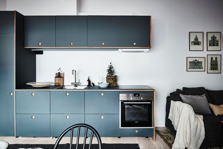 kis lakás skandináv stílus nagyvilág lakberendezés inspiráció penthouse terasz térkihasználás