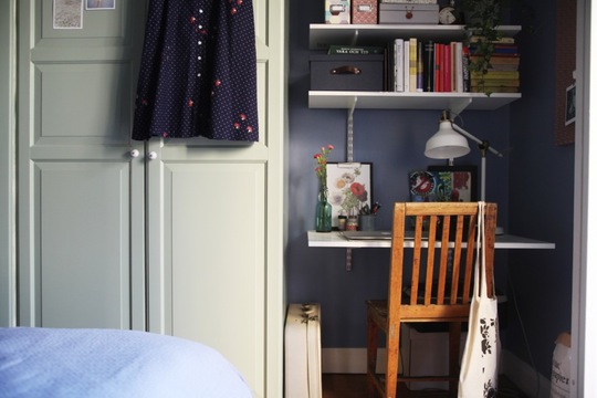 kis terek dolgozósarok home office inspiráció