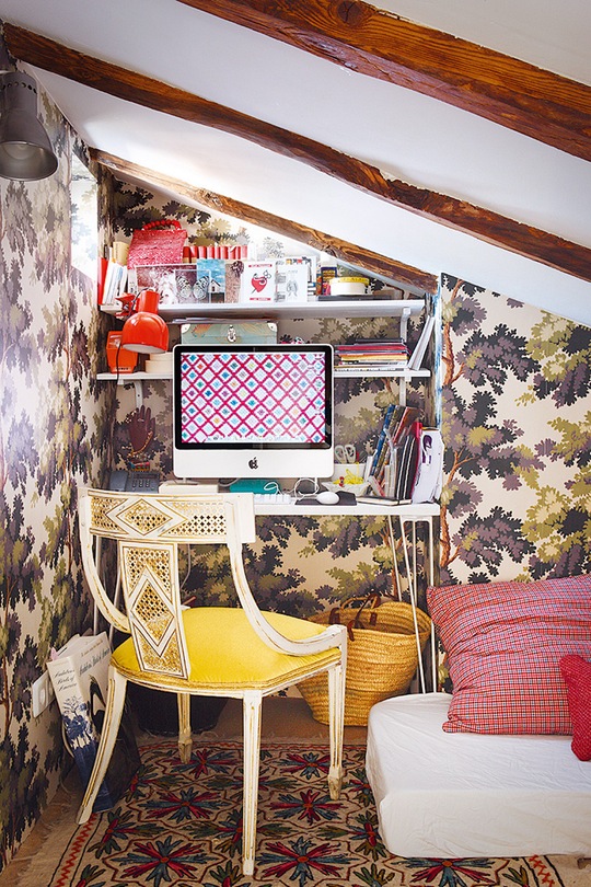kis terek dolgozósarok home office inspiráció
