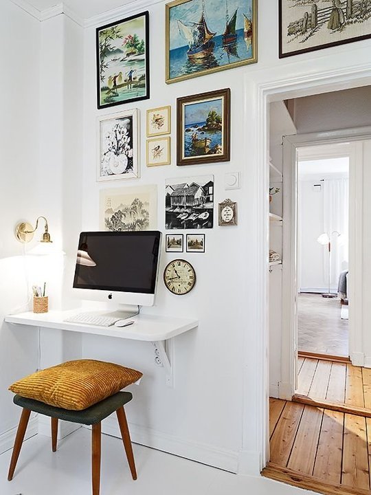 kis terek dolgozósarok home office inspiráció