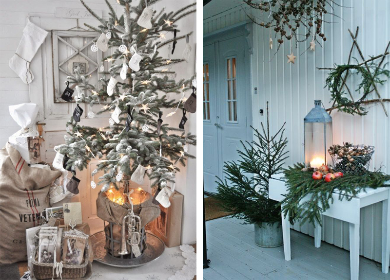 karácsony advent dekoráció hangulat skandináv stílus skandináv otthonok inspiráció