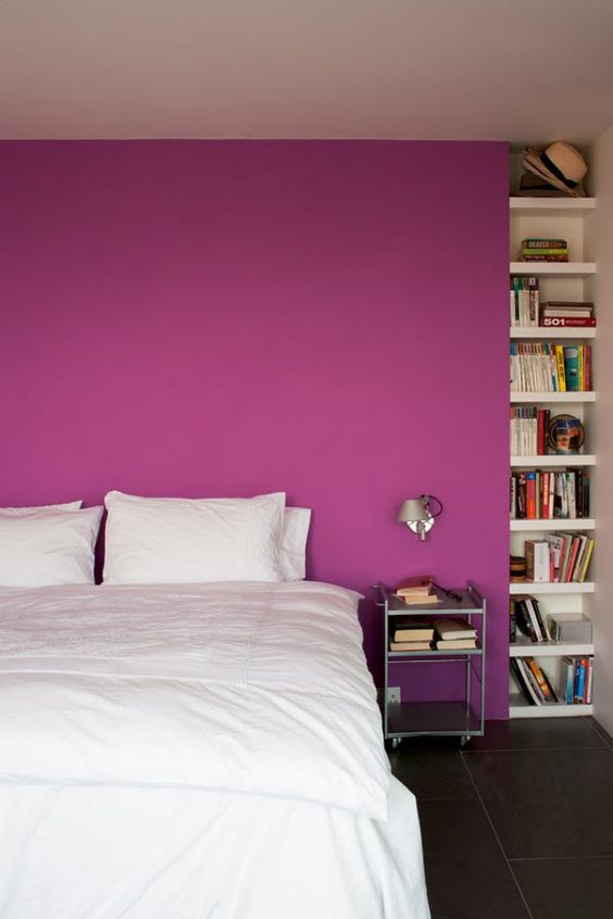shabby chic romantikus stílus pink pasztell rózsaszín virtuális paletta színes falak hálószoba
