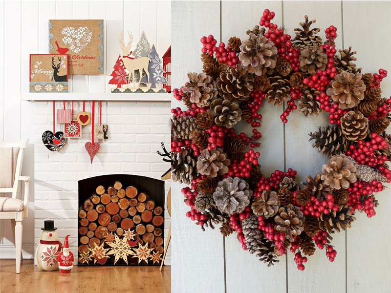 karácsony advent dekoráció hangulat skandináv stílus skandináv otthonok inspiráció