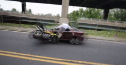 quad fail esés tör autó videó