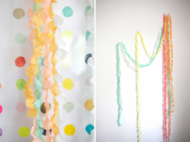 Paper Dots Garland