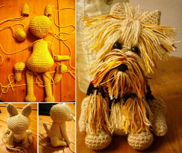 How to Make Yorkie Terrier Crochet Tutorial