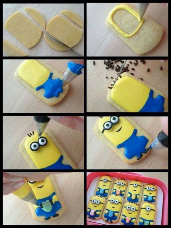 How to make Minion cookies