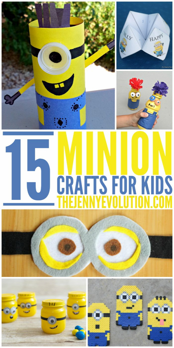 Minion Crafts for Kids + More Minion Fun!
