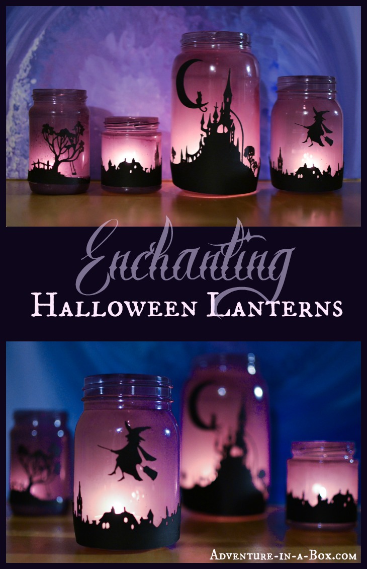 Varázslatos Halloween lámpások: Kapcsolja Mason üvegekkel Lámpások és fedezd Light Gyermekek