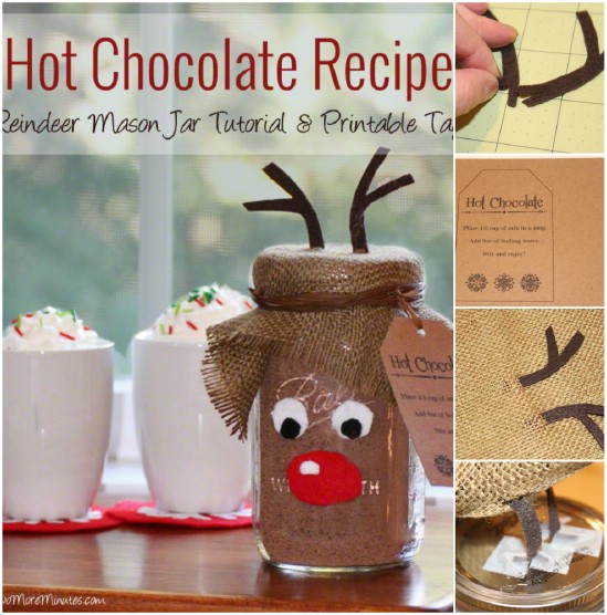 Hot Chocolate Recipe - 12 Magnificent Mason Jar Christmas Decorations You Can Make Yourself