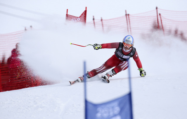 alpesi sí Ifjúsági Téli Olimpia magyar sportolók Archam Chiara Szőllős Barnabás