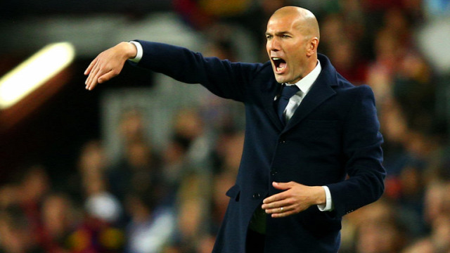 Real Madrid Barcelona el Clásico Zidane taktika