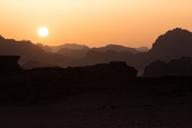 Jordánia Petra Wadi Rum