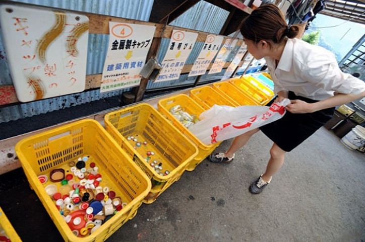 Japán újrahasznosítás hulladék nulla hulladék levegőszennyezés