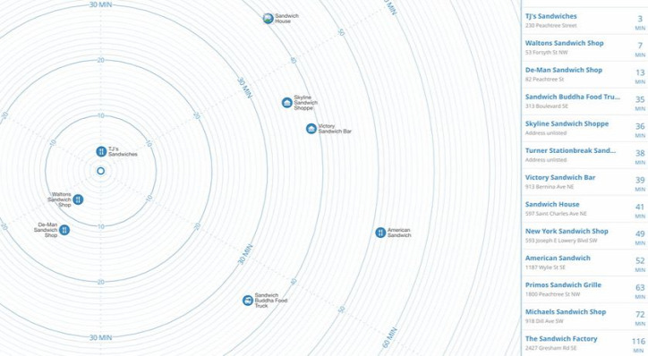 közlekedés urbanisztika térkép Time Map Peter Liu Dusek Tamás légszennyezés