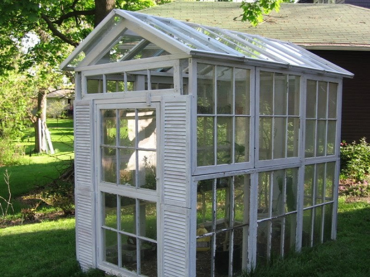újrahasznosítás ablak építkezés kert otthon lakberendezés