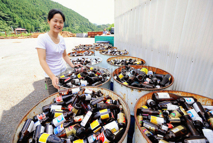 Japán újrahasznosítás hulladék nulla hulladék levegőszennyezés