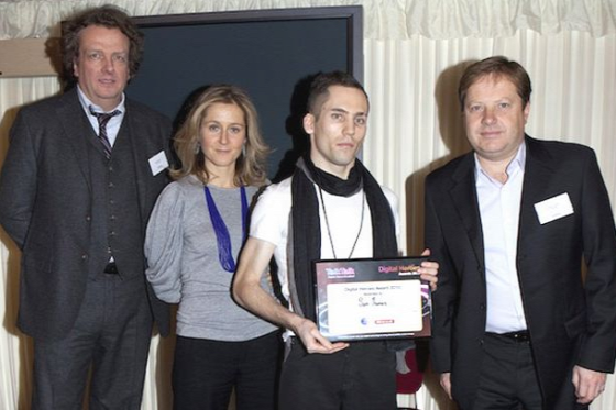 Sam Thomas, Digital Heroes Award, 2010