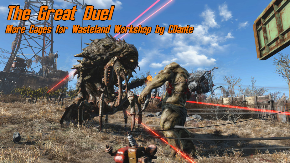 More Cages for Wasteland Workshop at Fallout 4 Nexus - Mods and community