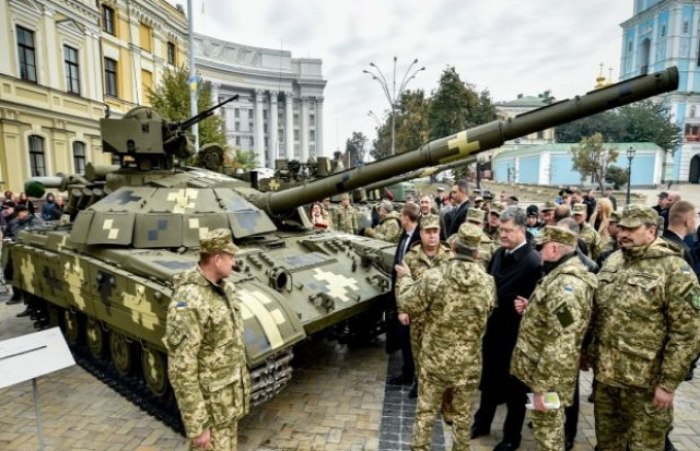 Haditechnika Ukrajnában Kijevben