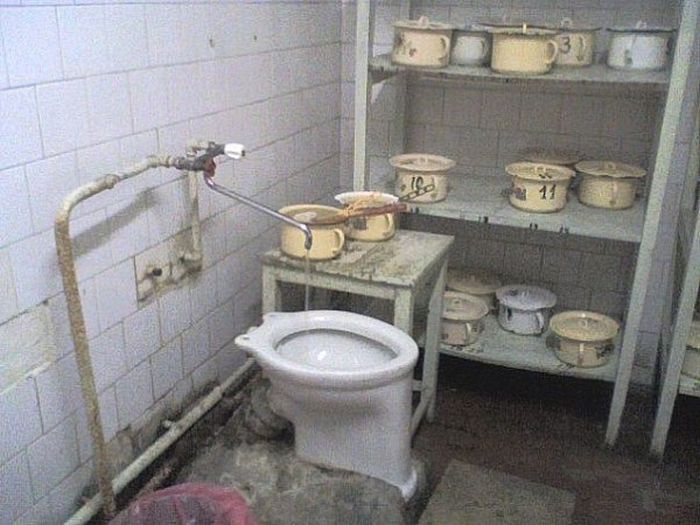 Oroszországo kórházi wc