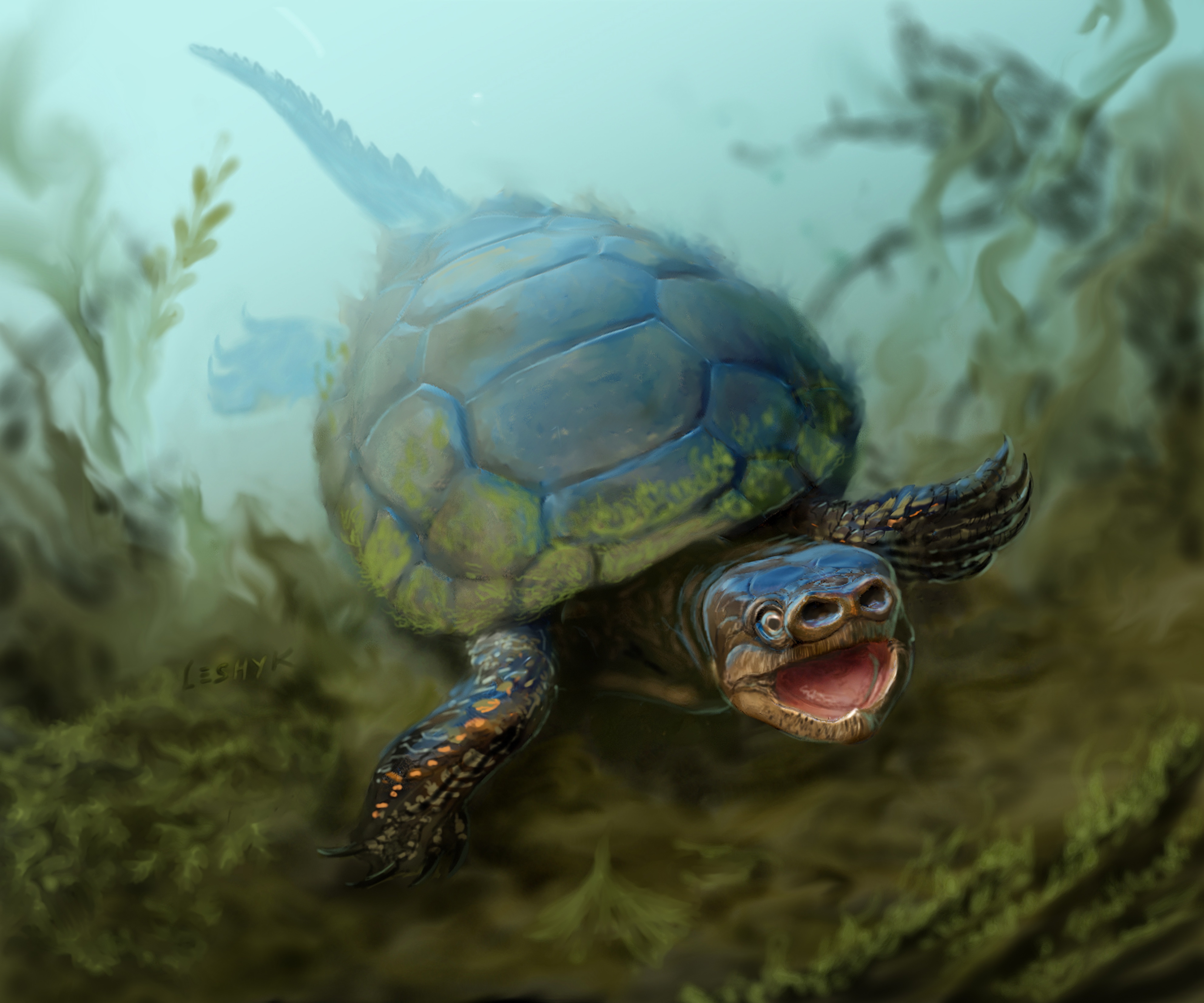 dinoszaurusz teknős disznó