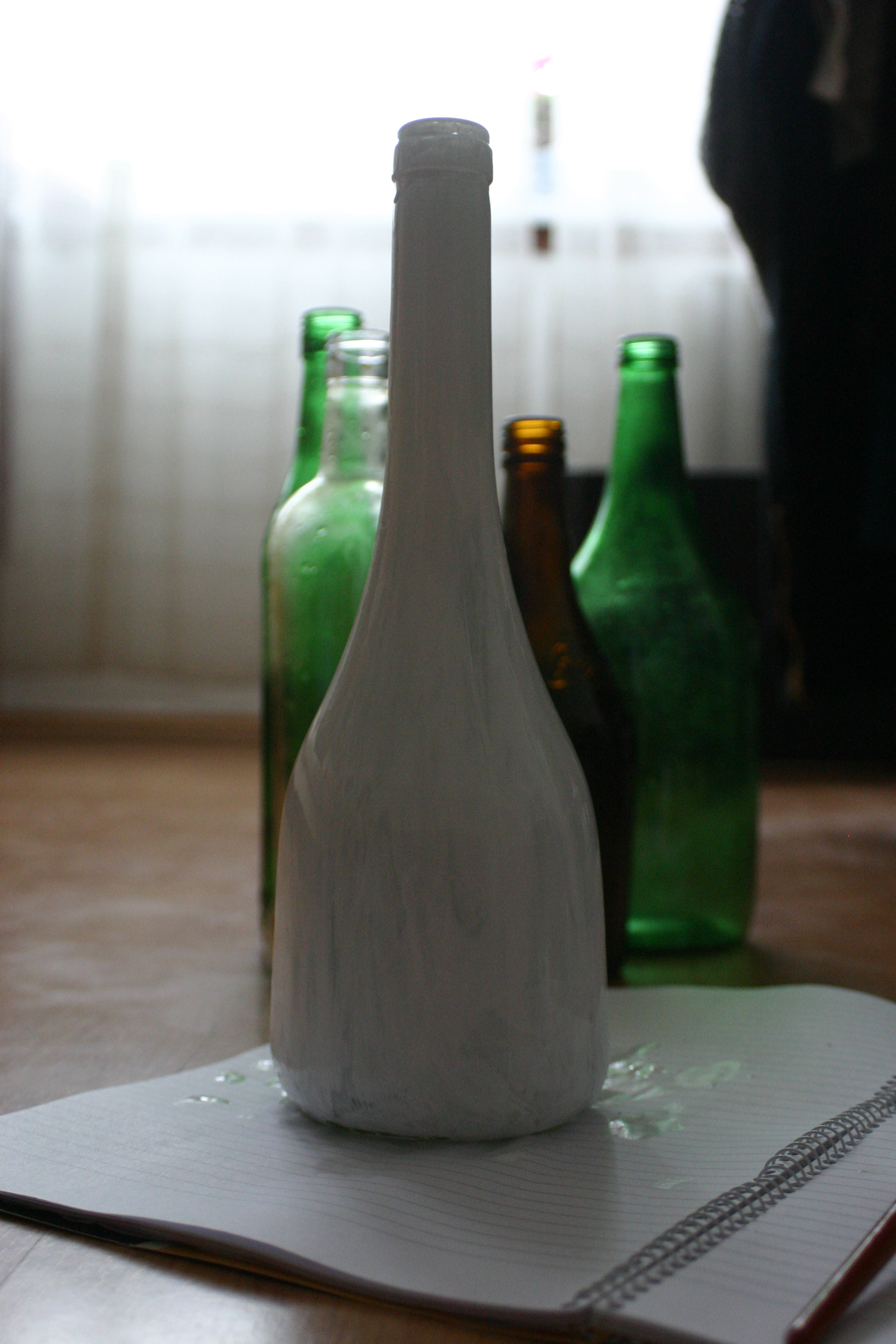 DIY dekoráció hobby ötlet üveg karácsony