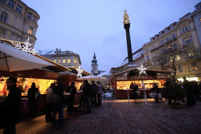 Ausztria Stájerország Graz adventi vásár