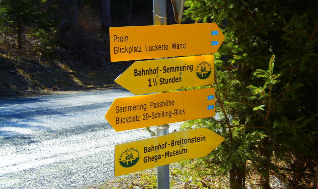 Ausztria Alsó-Ausztria Semmering vonat Semmeringbahn