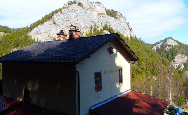 Ausztria Alsó-Ausztria Semmering vonat Semmeringbahn