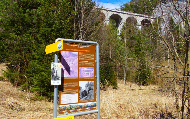 Ausztria Alsó-Ausztria Semmering vonat Semmeringbahn